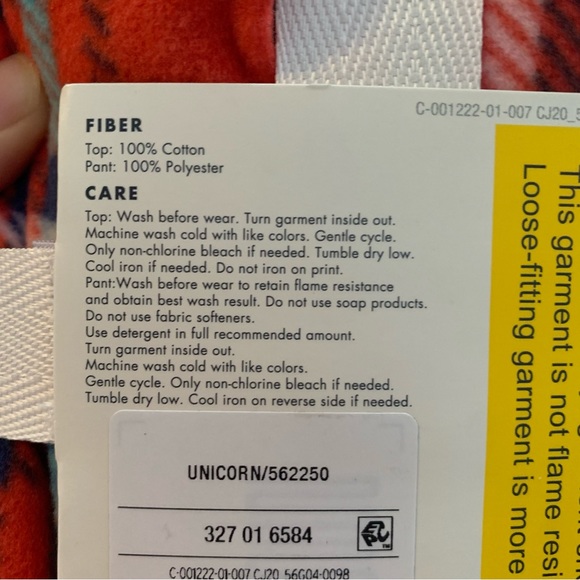 New Cat & Jack Christmas Holiday pajamas - Picture 5 of 5